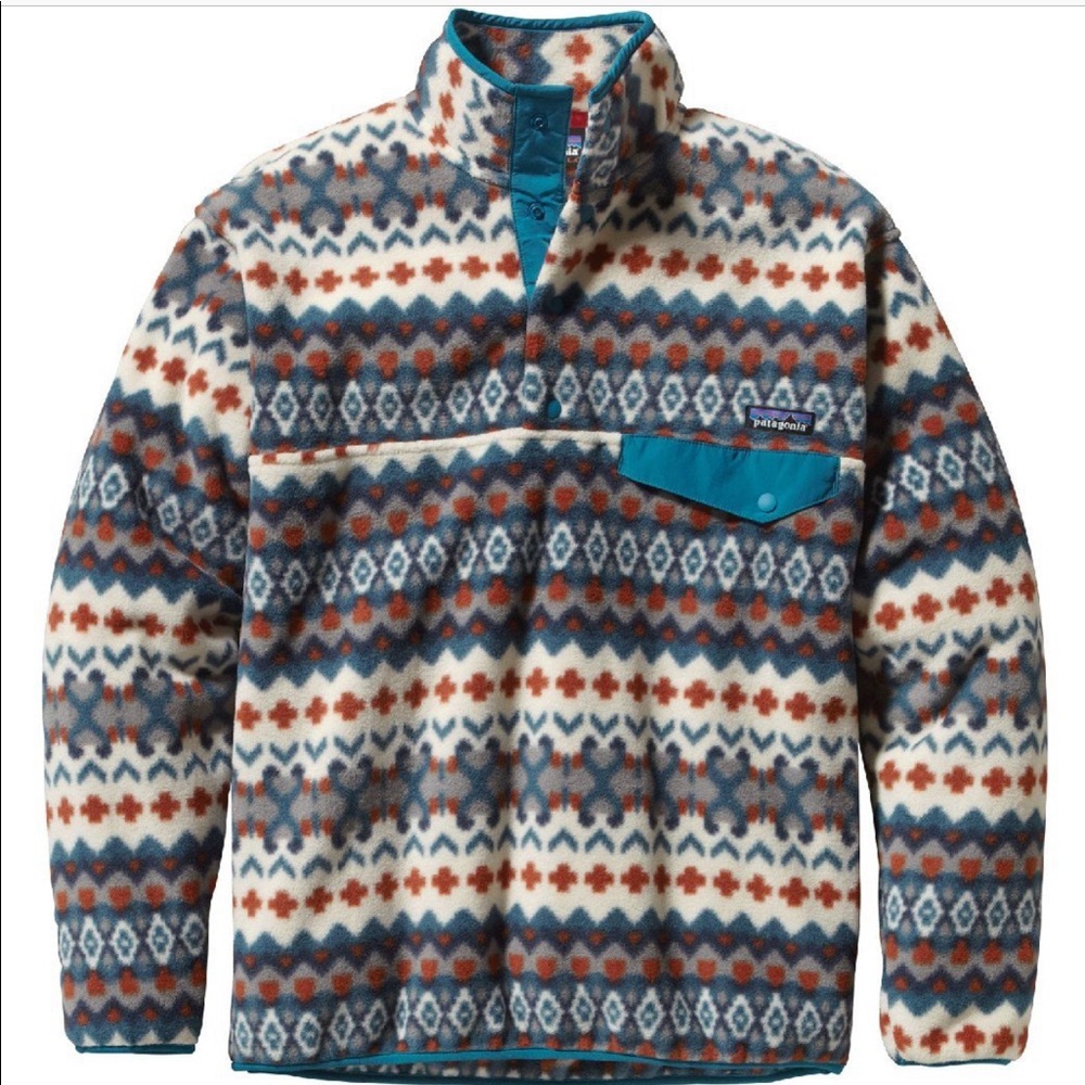 Patagonia snap t synchilla fleece